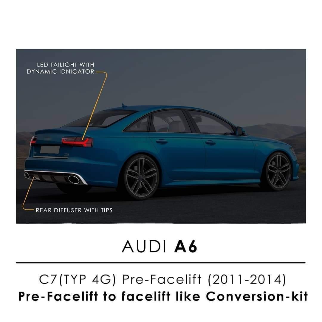 2015-18 Audi A6-S6 Facelift Conversion Kit