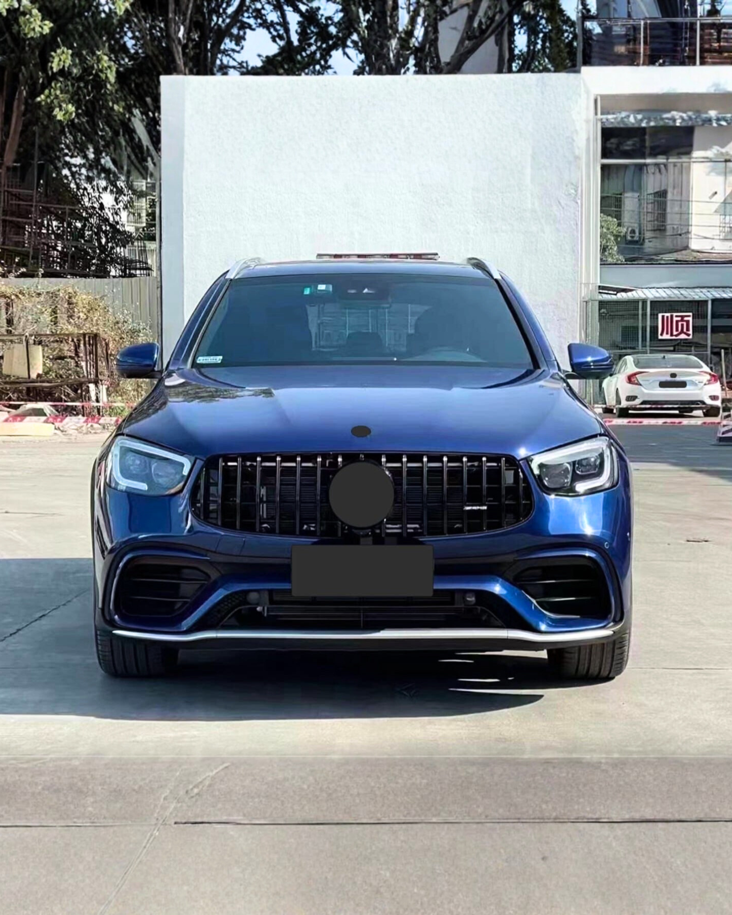 Mercedes GLC X253 to AMG Full Body Kit Conversion (2020-2022 Facelift)