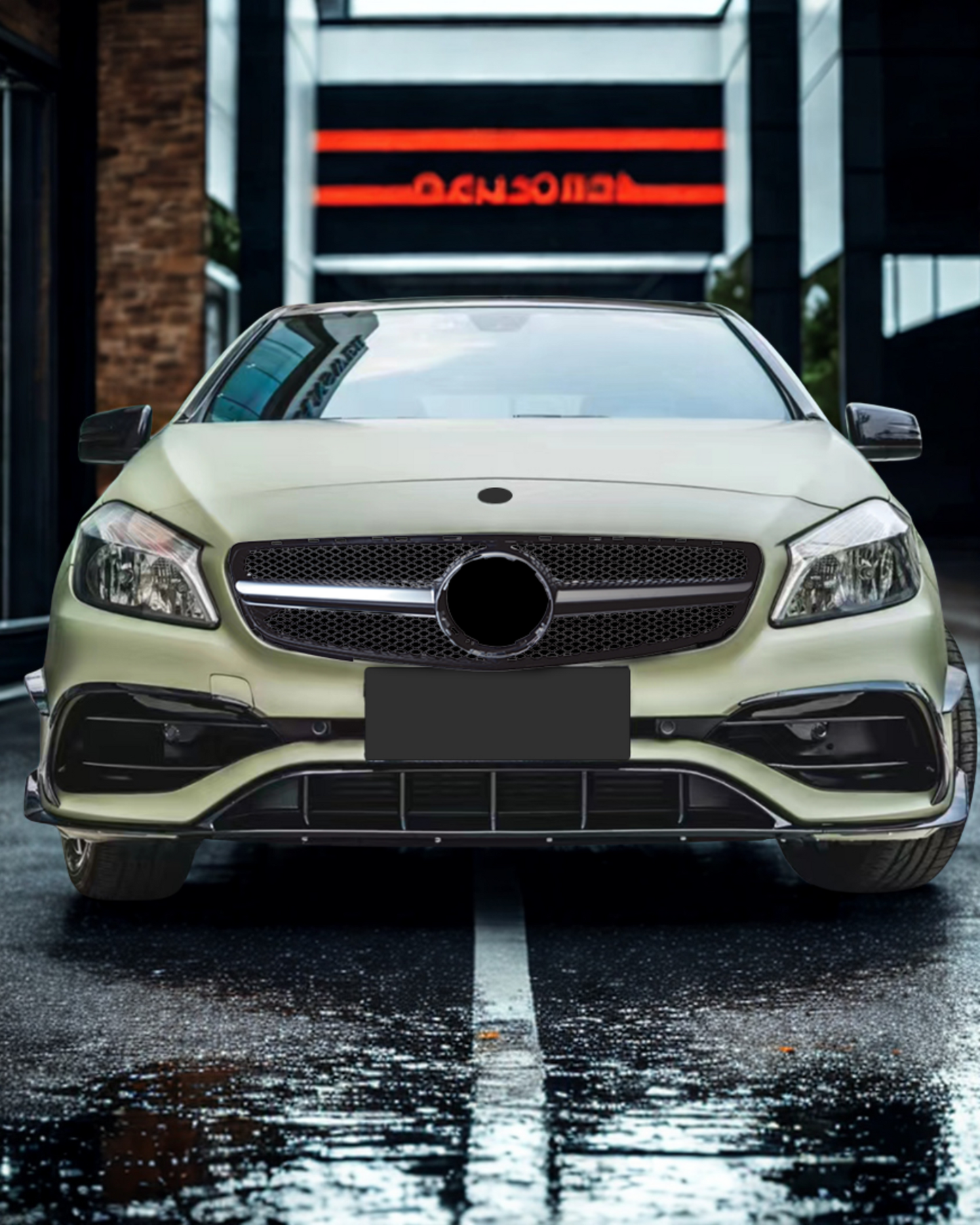 Mercedes A-Class W176 to AMG 45 Full Body Kit Conversion