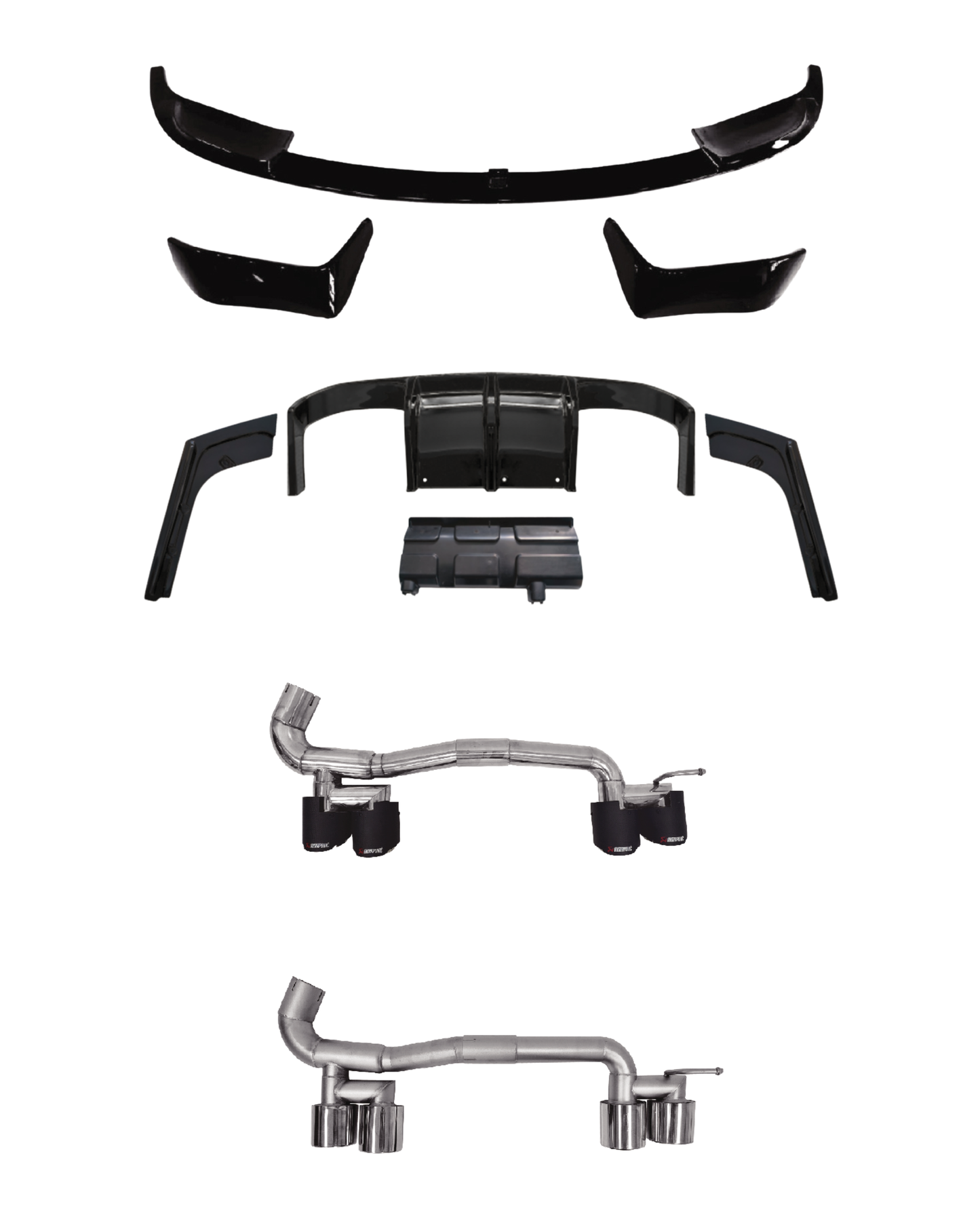 BMW F30 3-Series LCI Facelift Body Kit Upgrade (2012–2016 Models)