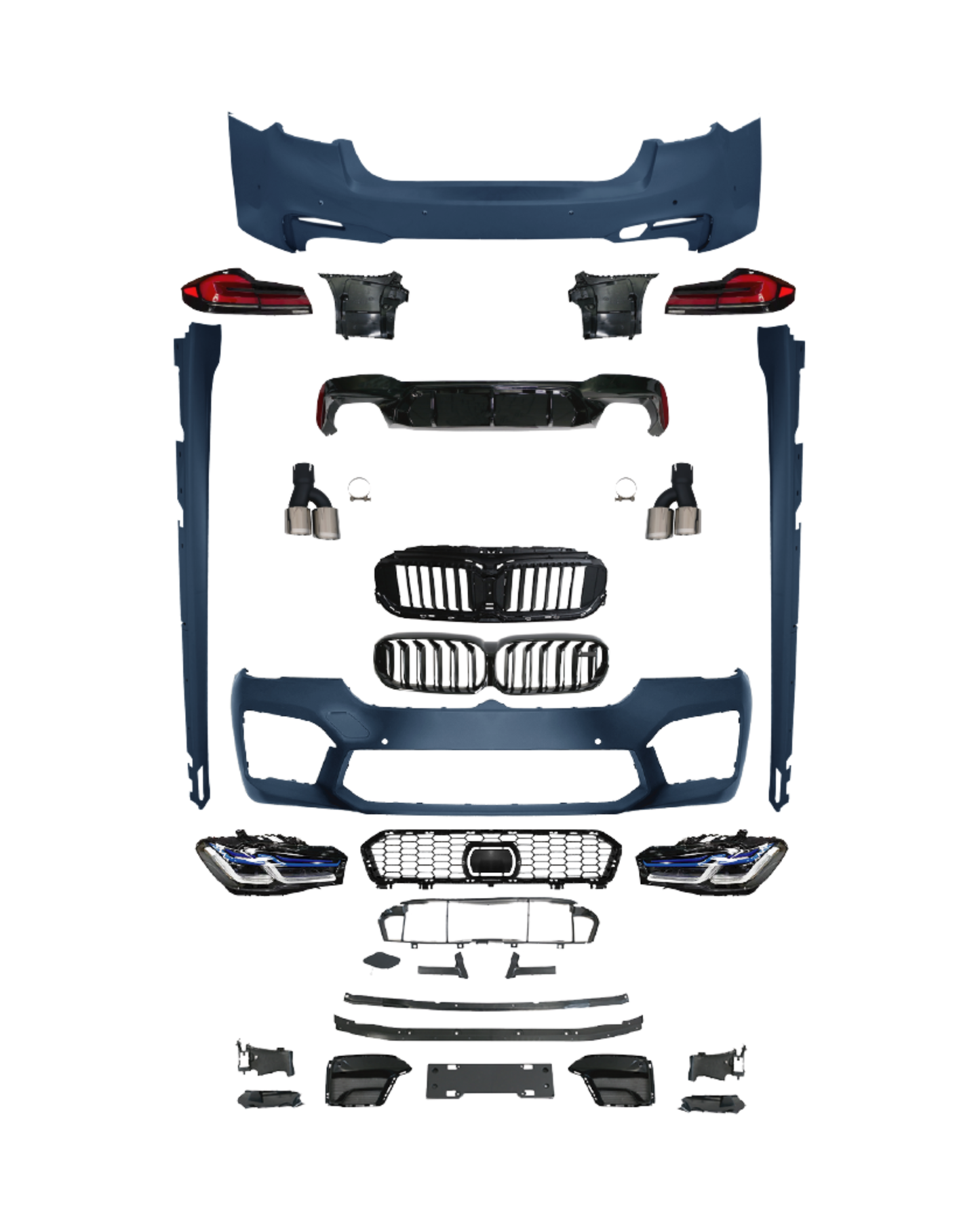 BMW G30 to LCI M5 Design (2017-2019 to 2023 Look) Body Kit