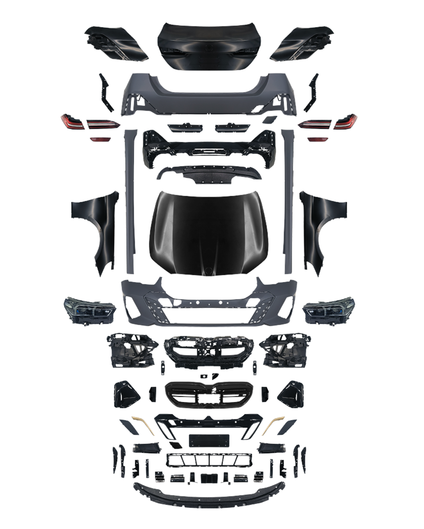 BMW F10 (2011-2017) to G60 LCI M Sports Full Body Kit 2025 Look