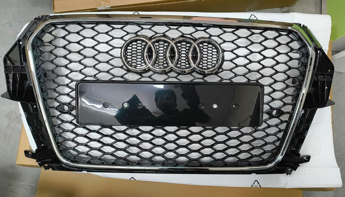 2013-2016 Audi Q3 RS Grille Black Chrome | Carteil