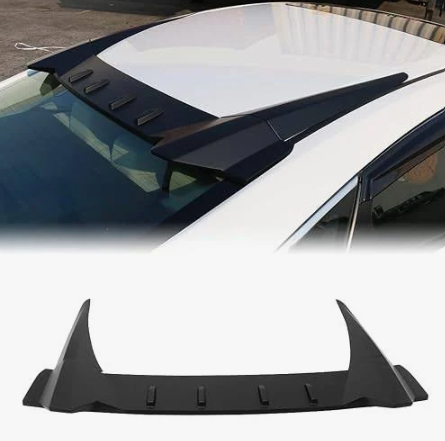 Honda 10th Generation Civic Type R Style (2016-2020) Roof Wing | Gloss Black ABS | Adhesive