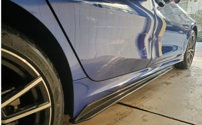 BMW 3 Series G20 M Performance Side Skirts Glossy Black (2018-2025) | Carteil