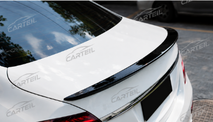 Mercedes-Benz W213 E63 Style Rear Spoiler (2016-2021) | Gloss Black ABS | Adhesive Installation