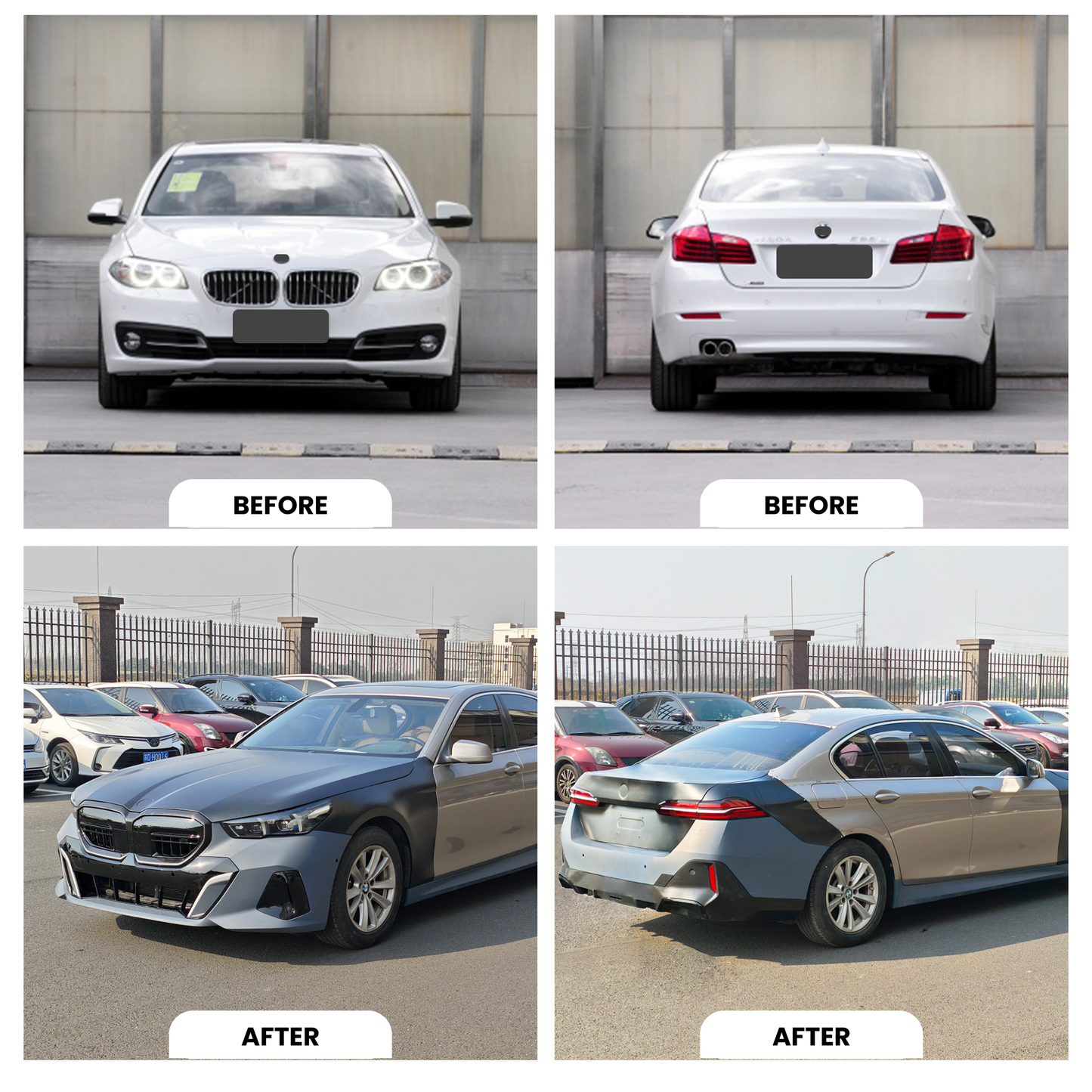 BMW F10 (2011-2017) to G60 LCI M Sports Full Body Kit 2025 Look