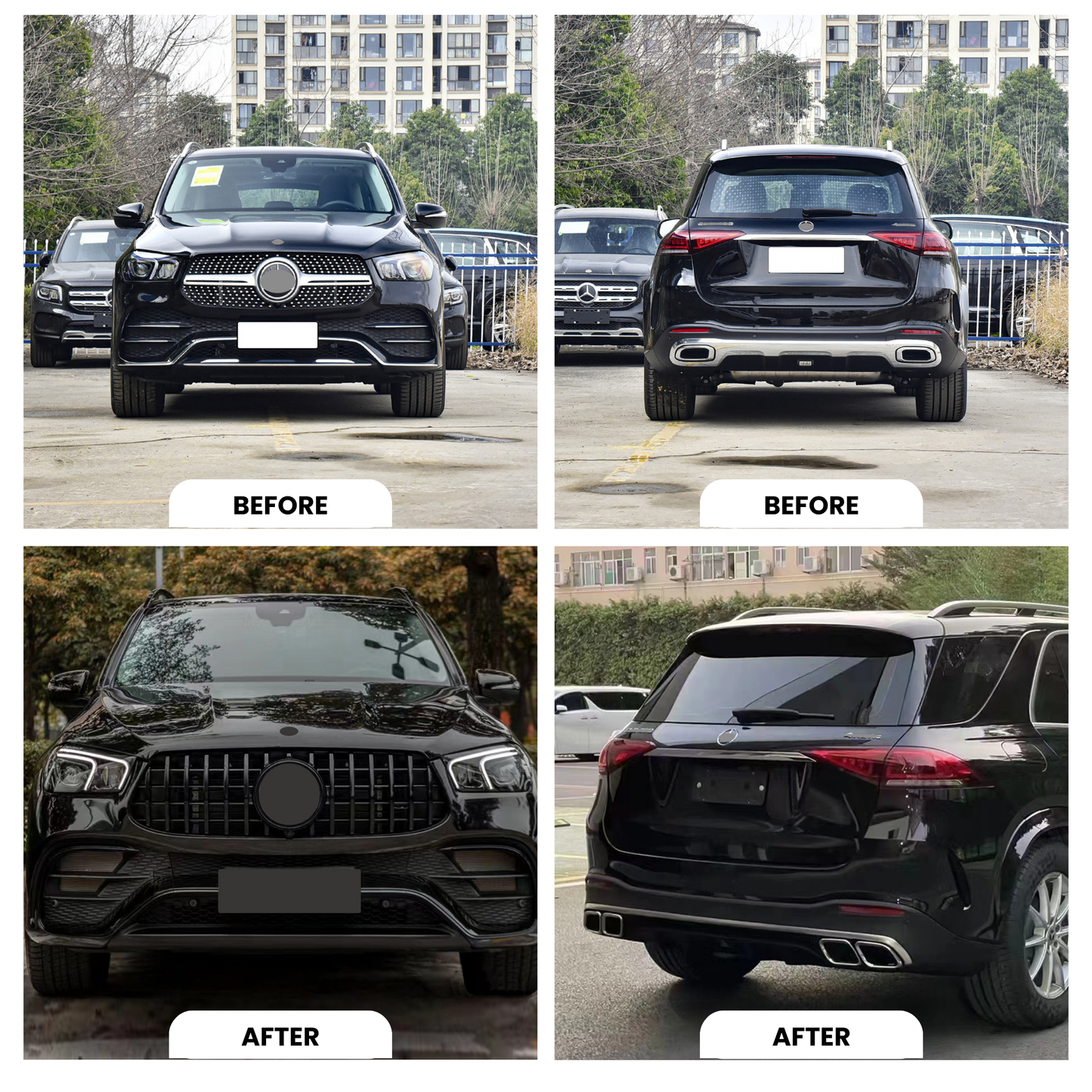 Mercedes GLE (2020-2024) to GLE 63 AMG Full Body Kit
