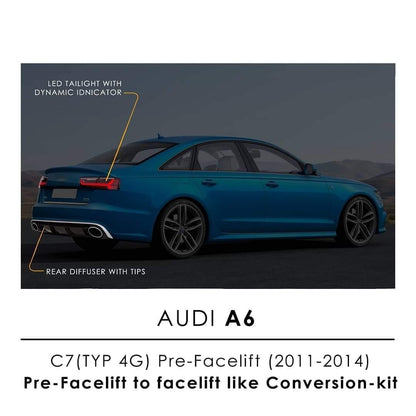 2015-18 Audi A6 S6 Facelift Conversion Kit | Carteil