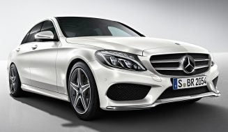 2015-18 Mercedes Benz C-Class AMG Line Body Kit Glossy Black | Carteil