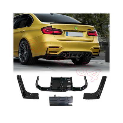 2013-2019 BMW F30 M3 Rear Diffuser M3 Bumper | Carteil