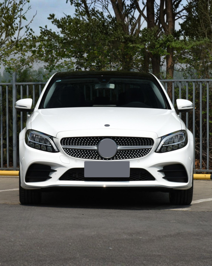 2015-2021 Mercedes C-Class W205 C63 AMG Body Kit Glossy Black | Carteil
