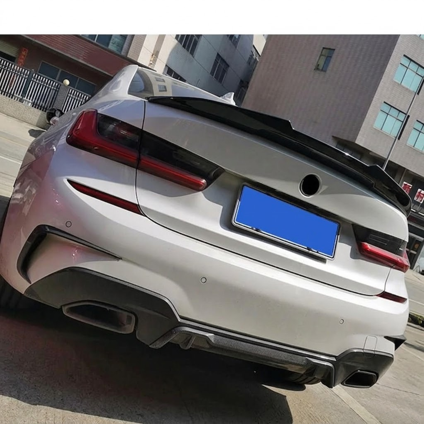 2020-2025 BMW 3 Series G20 PSM Style Rear Spoiler Glossy Black | Carteil