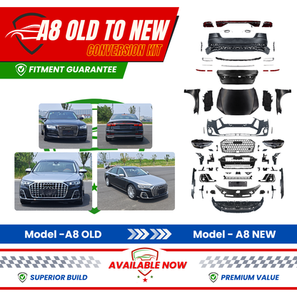 2010-2017 Audi A8 D4 to D5 Style Body Kit | Carteil