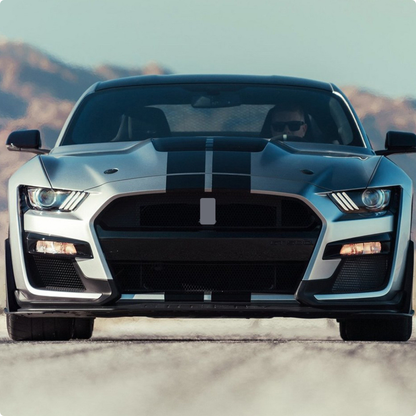 2015-2017 Ford Mustang Shelby GT500 Style Body Kit Glossy Black | Carteil