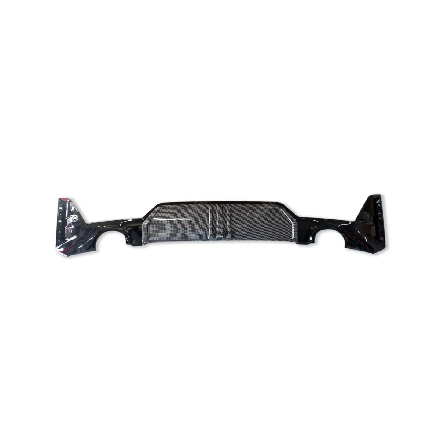 2023+ BMW 3 Series G20 M Sport Rear Lip Diffuser Glossy Black | Carteil