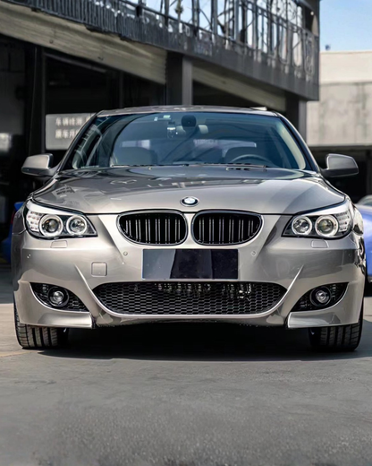 2007-2010 BMW 5 Series E60 M5  only frount bumper Look Body Kit Glossy Black | Carteil