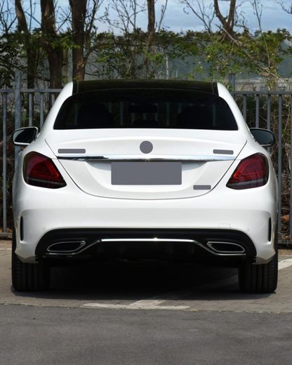 2015-2021 Mercedes C-Class W205 C63 AMG Body Kit Glossy Black | Carteil