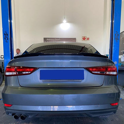 2013-2020 Audi A3 8V M4 Style Rear Spoiler Glossy Black | Carteil