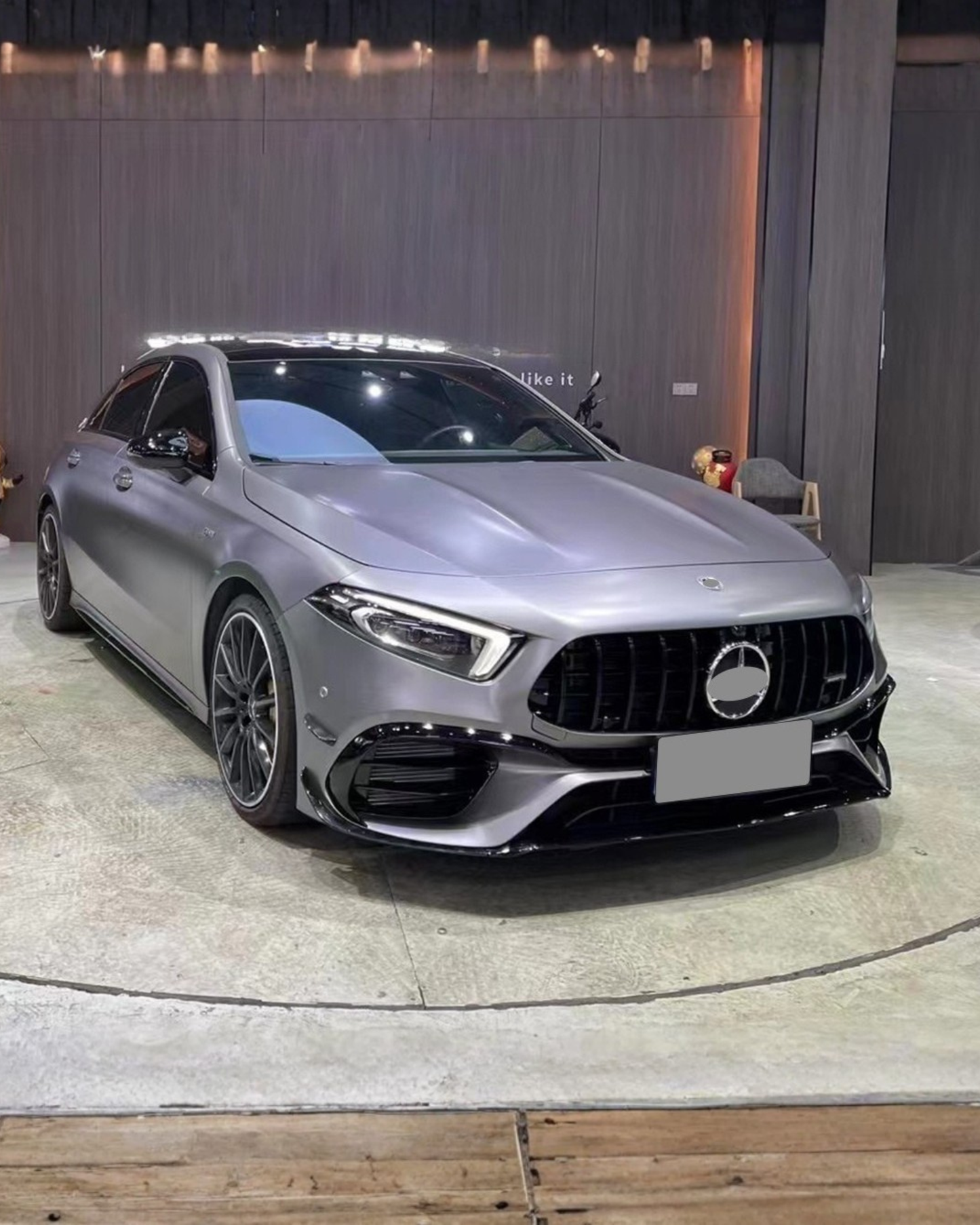 2019-2025 Mercedes-Benz A-Class W177 AMG 45 Body Kit Glossy Black | Carteil