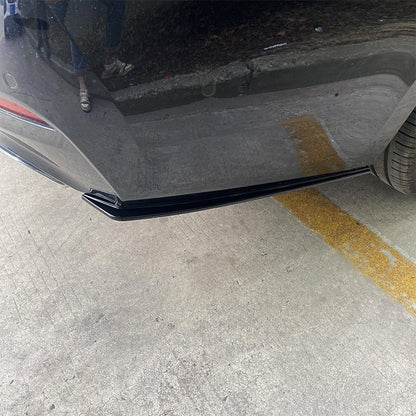 2018-2020 BMW 5 Series G30 Rear Side Splitter Glossy Black | Carteil