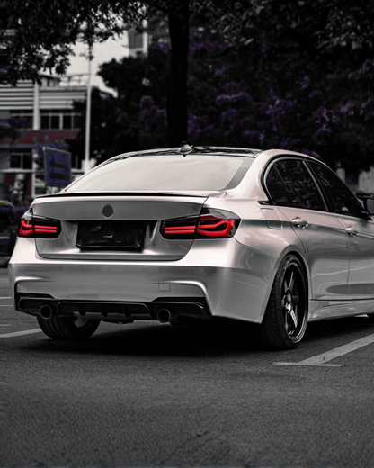 BMW F30 3-Series M-Tech Full Body Kit Glossy Black | Carteil