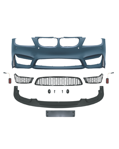 2010-2012 BMW E90 M4 Style Front Bumper Glossy Black | Carteil