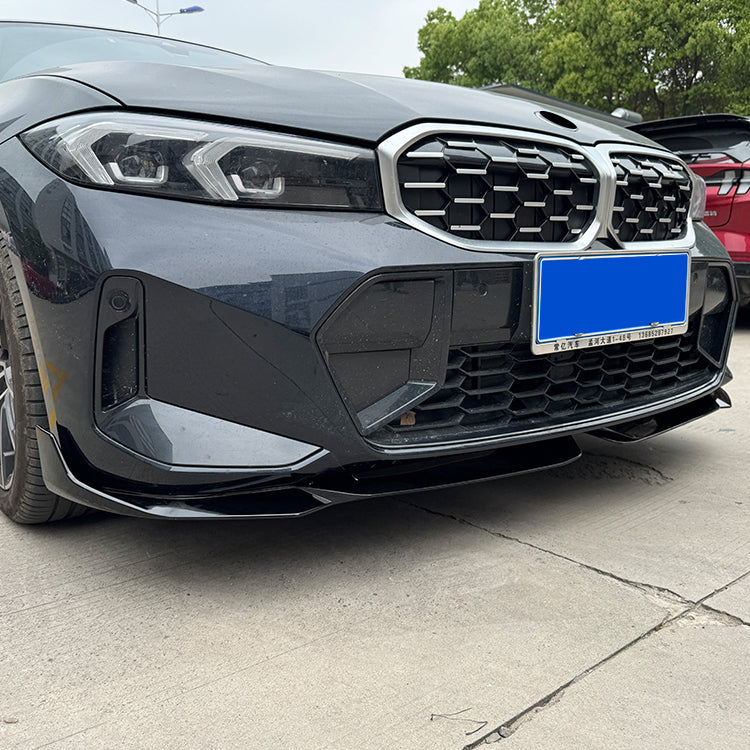 2023+ BMW 3 Series G20 Front Lip Glossy Black | Carteil