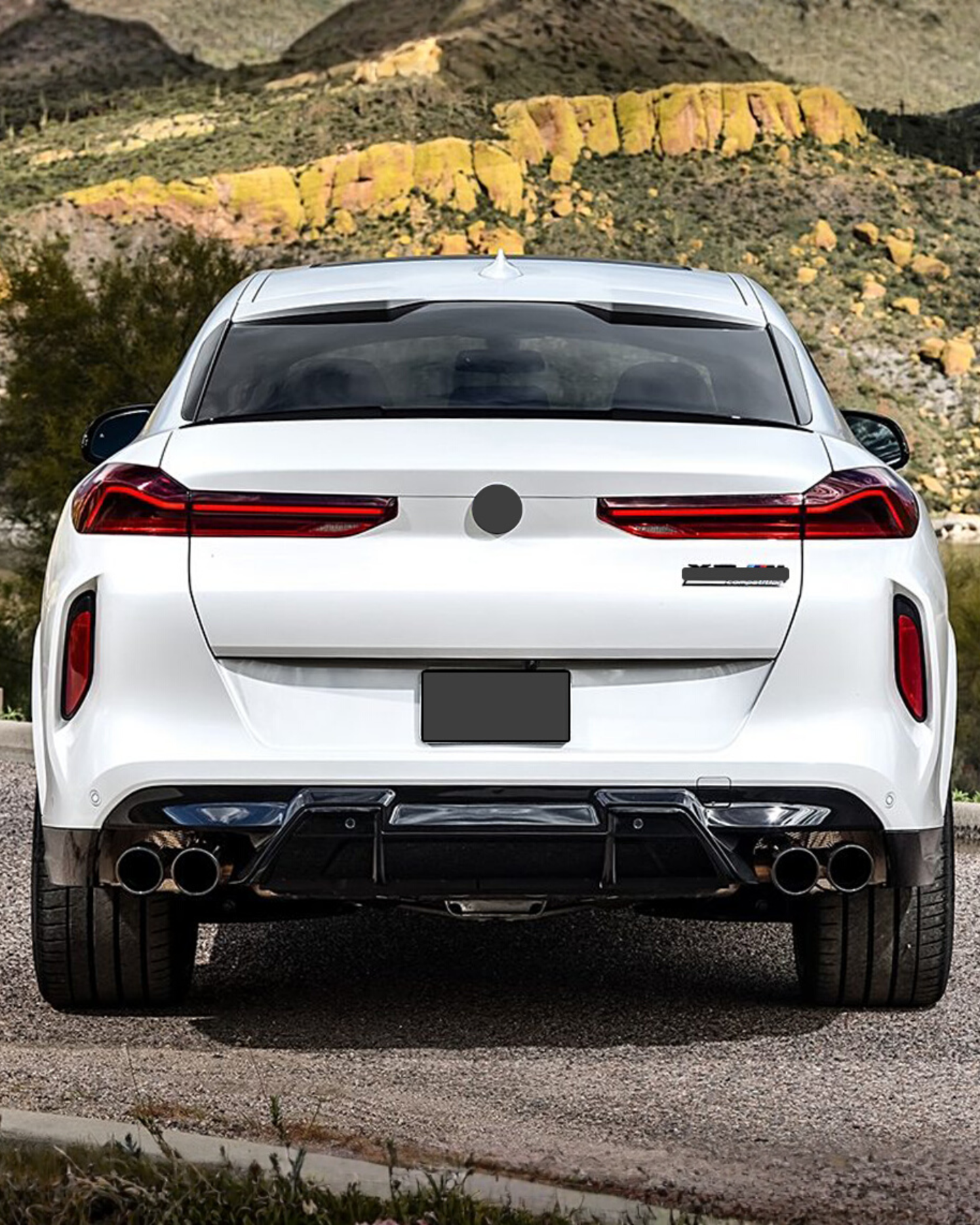2008-2014 BMW X6 E71 M Sports Body Kit Glossy Black | Carteil