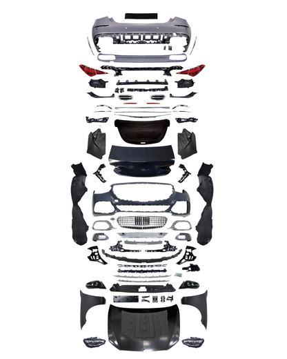 W221 S-Class Full Body Kit Glossy Black | Carteil
