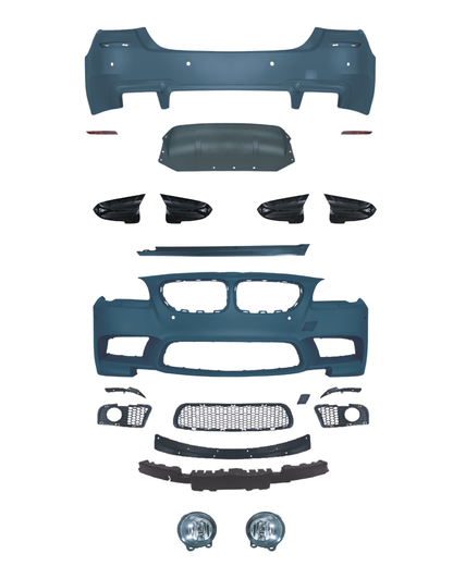 2010-2016 BMW F10 5-Series M5 Style Body Kit Glossy Black | Carteil