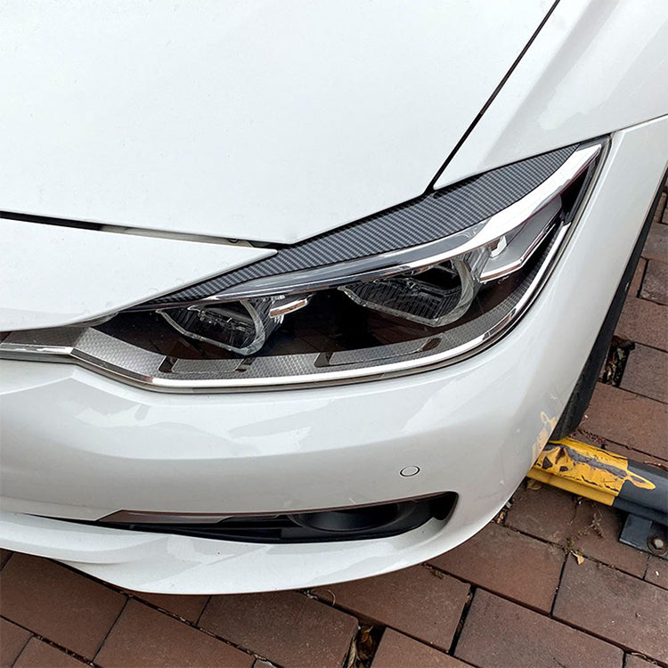 2012-2018 BMW 3 Series F30 Light Brow Glossy Black | Carteil