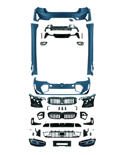 G20 3-Series 2019-2022 Old to New Body Kit Glossy Black | Carteil