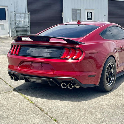 2015-2021 Ford Mustang GT500 Rear Spoiler Glossy Black | Carteil