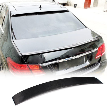 Mercedes-Benz E-Class W212 Roof Wing | Gloss Black ABS | Adhesive
