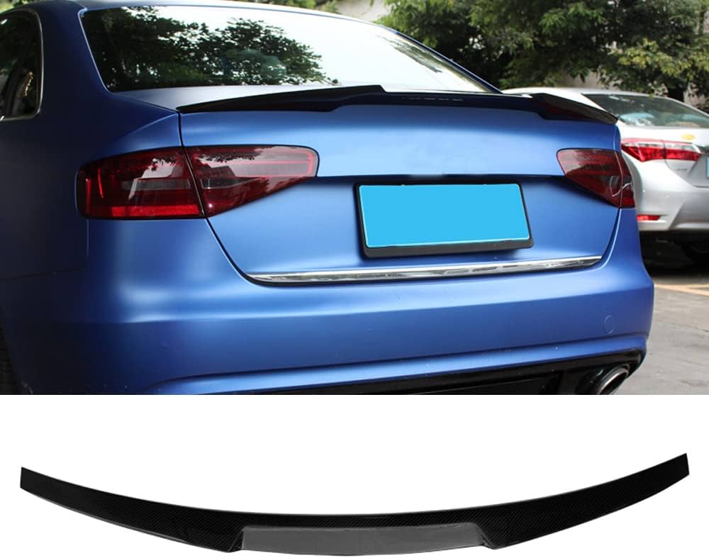 2013-2016 Audi A4 B8 M4 Style Rear Spoiler Glossy Black | Carteil