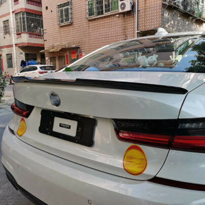 2020 -25  BMW 3 Series G20 M4 Style Rear Spoiler Glossy Black | Carteil