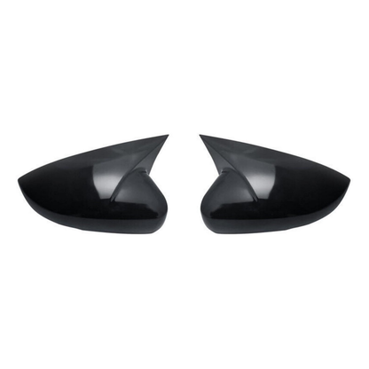 2014-2018 Volkswagen Polo Paste Style Side Mirror Caps Glossy Black | Carteil