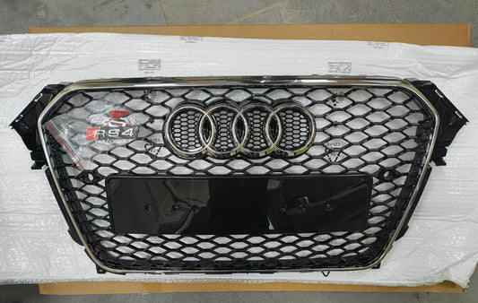 2016-2019 Audi A4 B9 RS4 Style Grille Glossy Black | Carteil