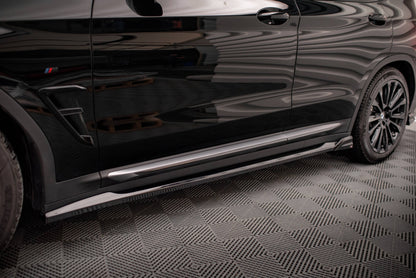 BMW X3 G01 (2021-2024) Side Skirts | Gloss Black ABS | Adhesive