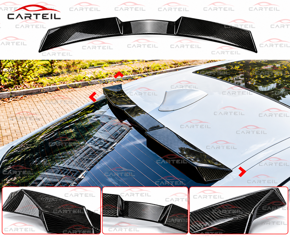 BMW 3-Series G20 Roof Spoiler (2020+)| Carbon Look ABS | Adhesive