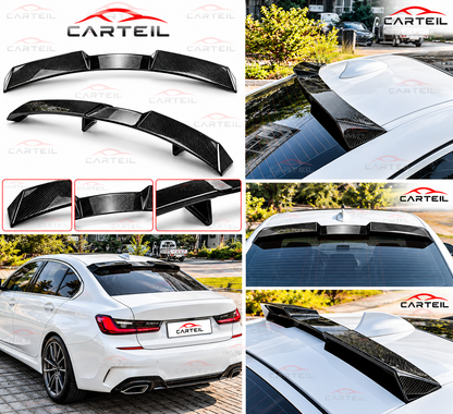 BMW 3-Series G20 Roof Spoiler (2020+)| Carbon Look ABS | Adhesive