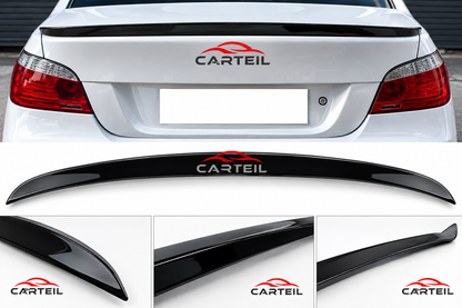 BMW 5-Series E60 M5 Rear Spoiler (2004-2010) | Gloss Black ABS | Adhesive