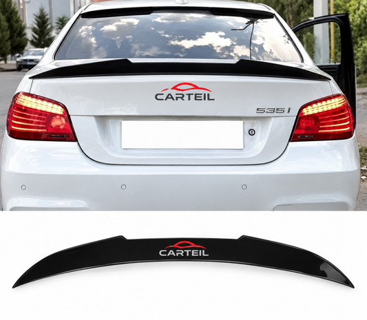 BMW 5-Series E60 PSM Rear Spoiler (2004-2010) | Gloss Black ABS | Adhesive