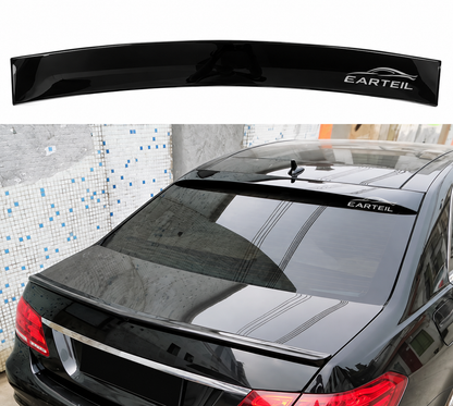 Mercedes-Benz E-Class W212 Roof Wing | Gloss Black ABS | Adhesive