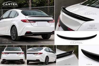 Toyota Camry (2024+) OEM style Rear Spoiler | Gloss Black ABS | Adhesive