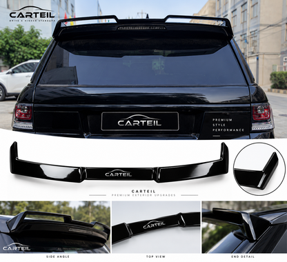Land Rover & Range Rover Sport (2013-2018) Rear Spoiler | Gloss Black ABS | Adhesive