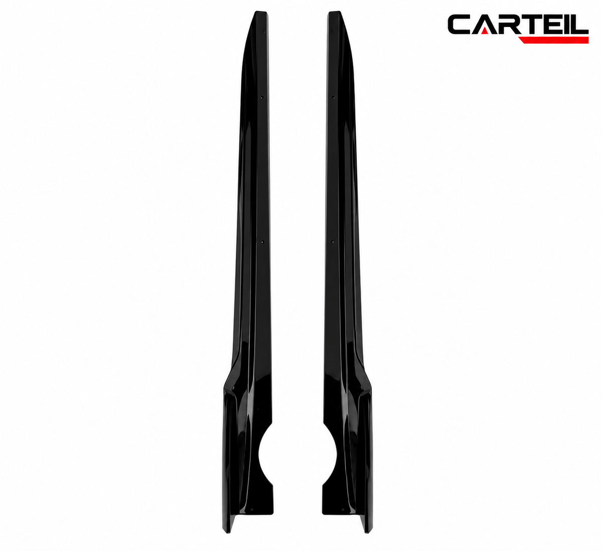 BMW X5 G05 LCI (2023+) Side Skirts | Gloos Black ABS | Adhesive