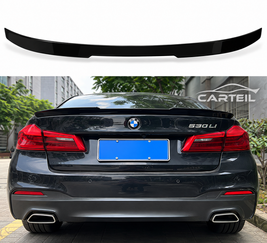 BMW 5 Series G30 (2018-2023) Rear Spoiler | CS Style | Gloss Black ABS | Adhesive