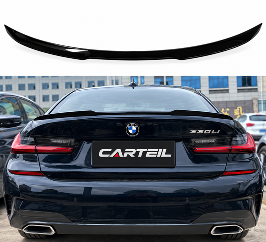 BMW 3 Series G20 M3 Style (2020) Rear Spoiler | Gloss Black ABS | Adhesive